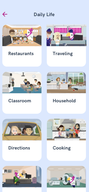 App features screenshots