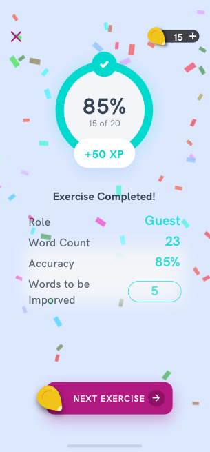 App features screenshots