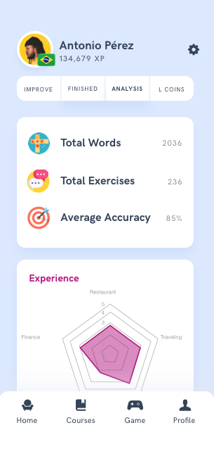 App features screenshots